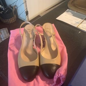 Baton Heels with French soles size 10